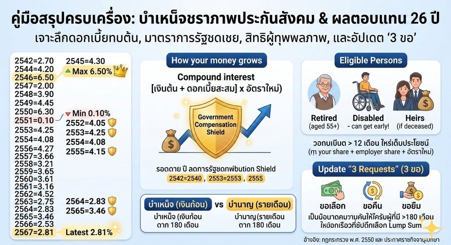 Complete SSO Old-Age Benefit Guide — 26 Years