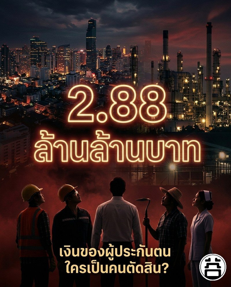 แรงงานไทย 5 อาชีพ มองกองทุน 2.88 ล้านล้านบาท — เงินของผู้ประกันตน 27 กันยายน 2569