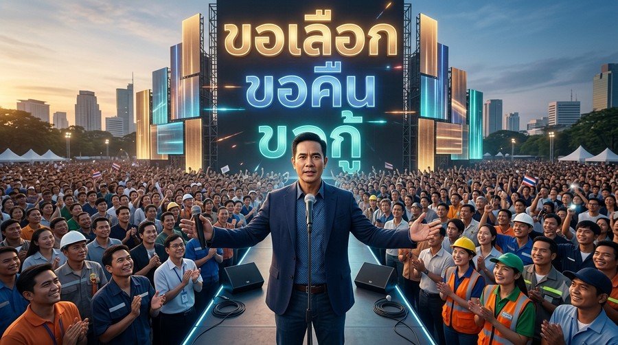 กฎหมาย 3 ขอ — ขอเลือก ขอคืน ขอกู้ นโยบายหมอบูรณ์ อารยพล