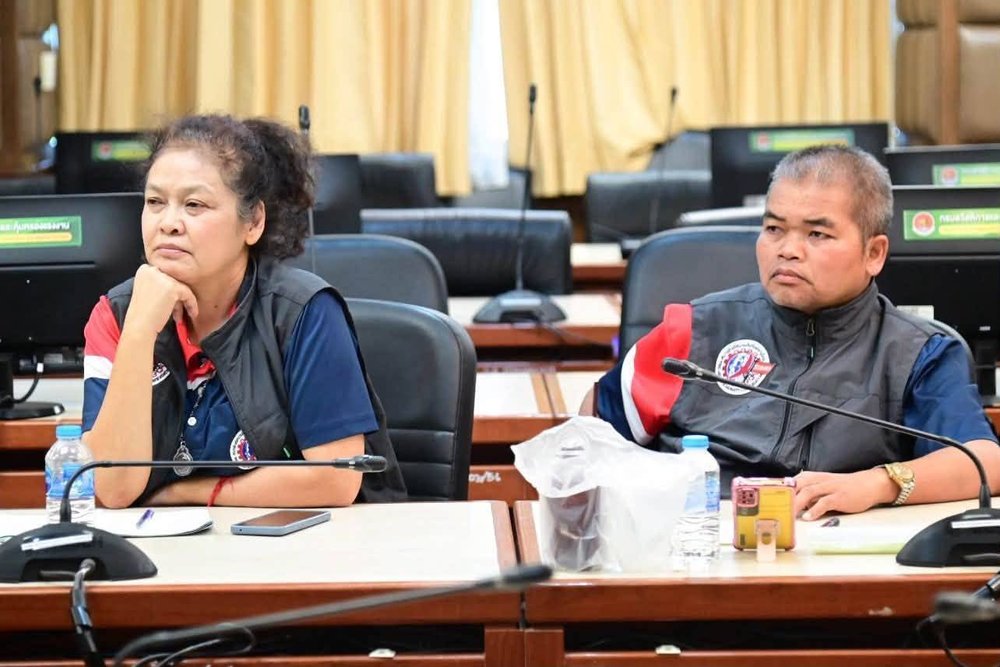 นายพิพัฒน์ชัย ไพบูลย์ โฆษกกระทรวงแรงงาน กล่าวในที่ประชุม