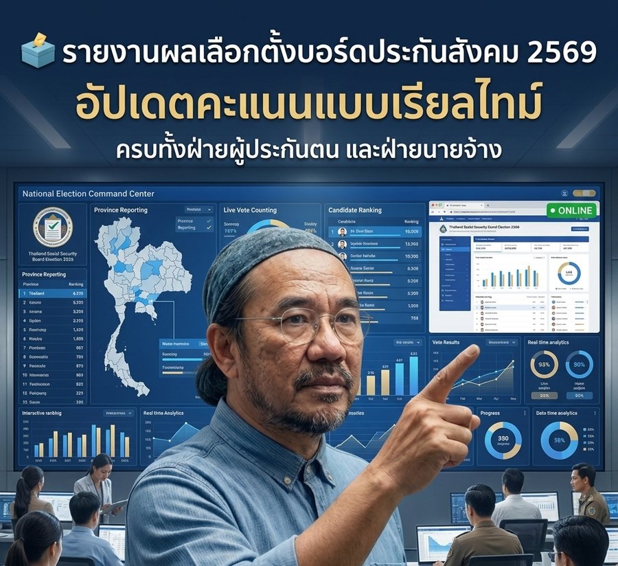 2026 SSO Board Election Results Live Report, updated in real time, covering both Insured Workers' and Employers' factions